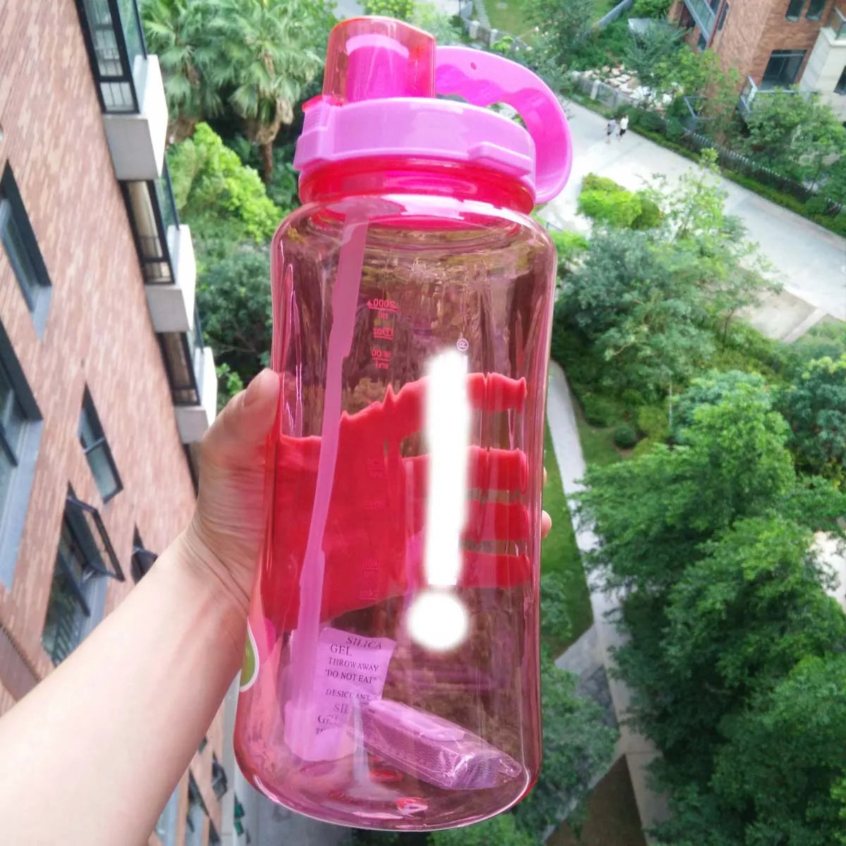 Straw Water Bottle