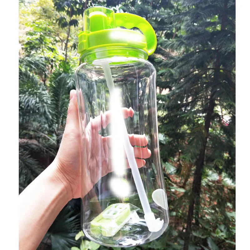 Straw Water Bottle