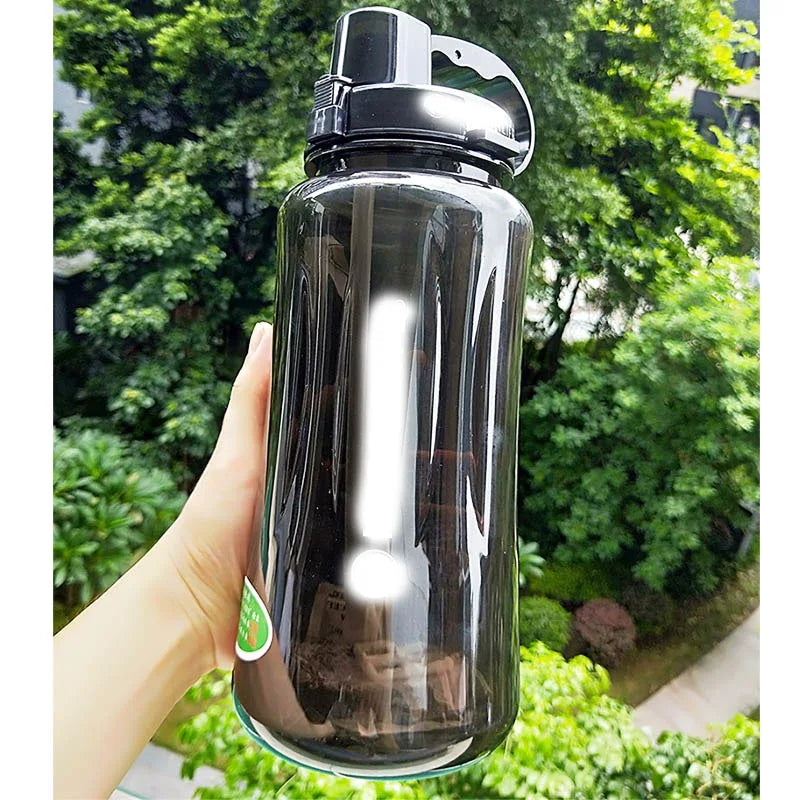Straw Water Bottle