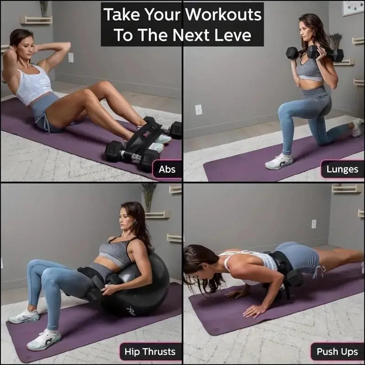 Adjustable Weighted Waist Belt