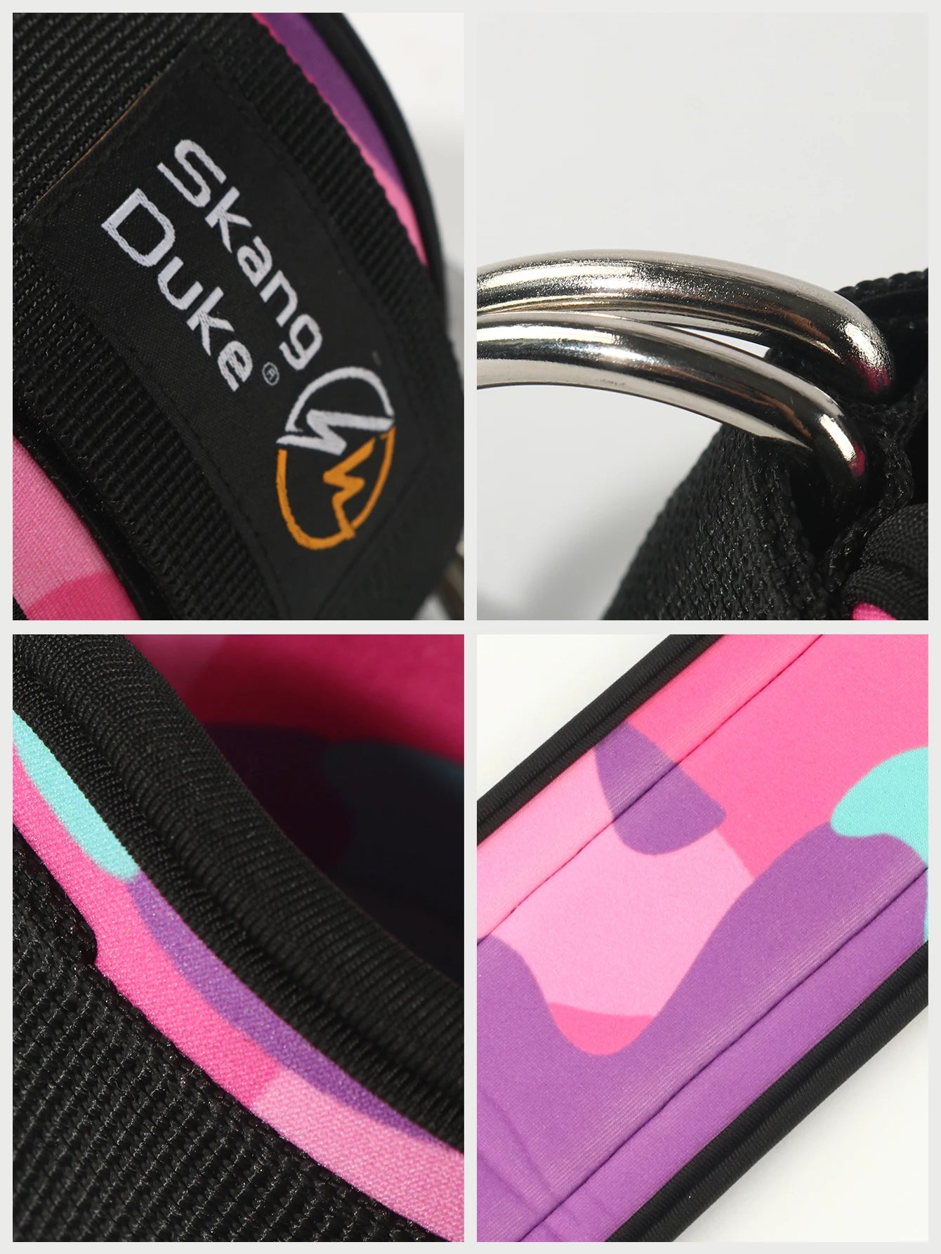 Adjustable D-Ring Ankle Straps