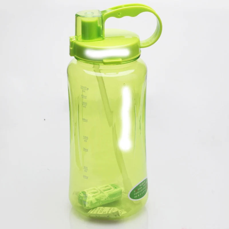 Straw Water Bottle