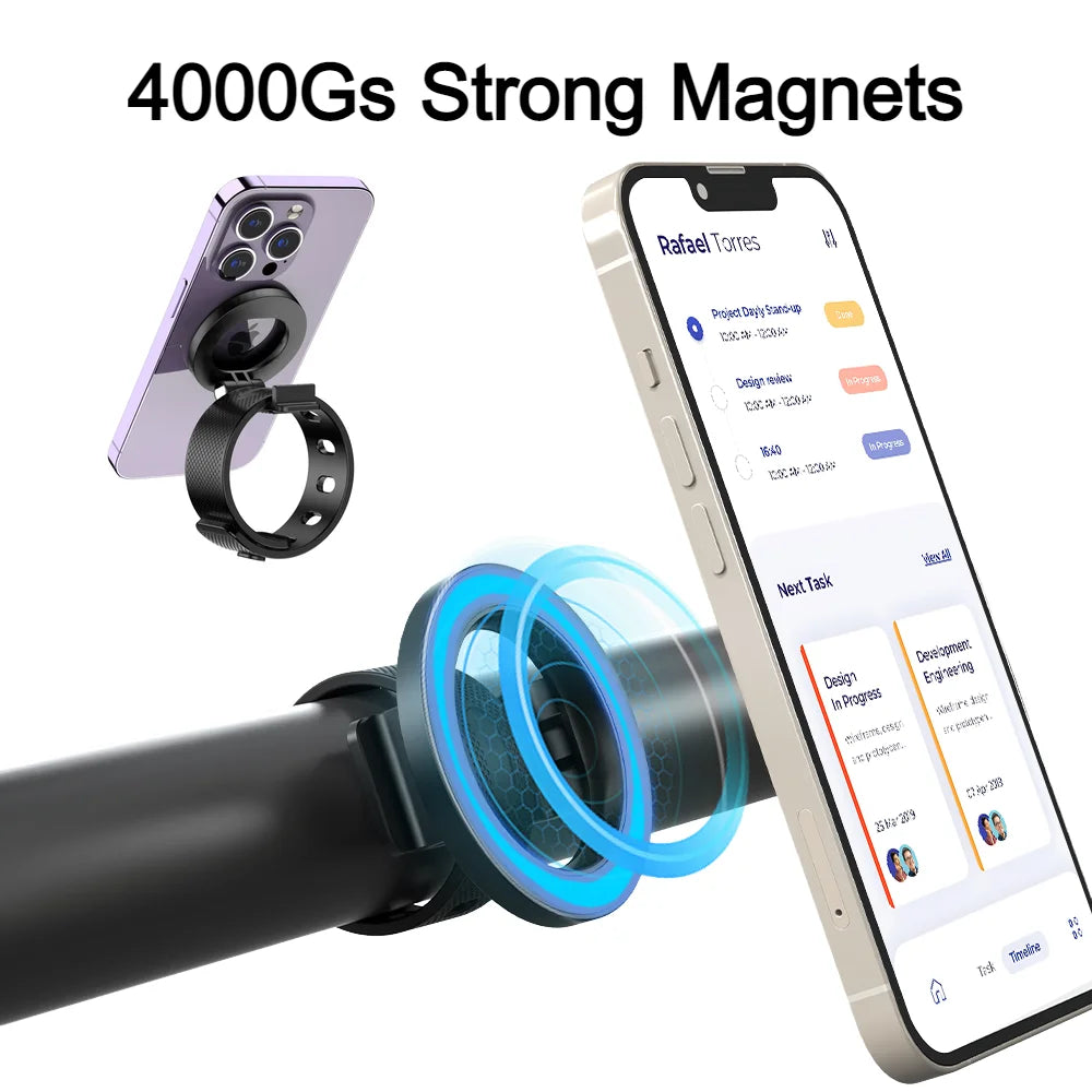 Phone Holder Adjustable Silicone Strap